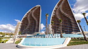 SUNSET WAVES vistas al mar
